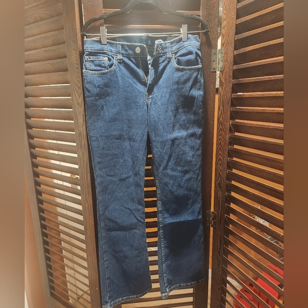 Levi's Dark Blue Flare Jeans
